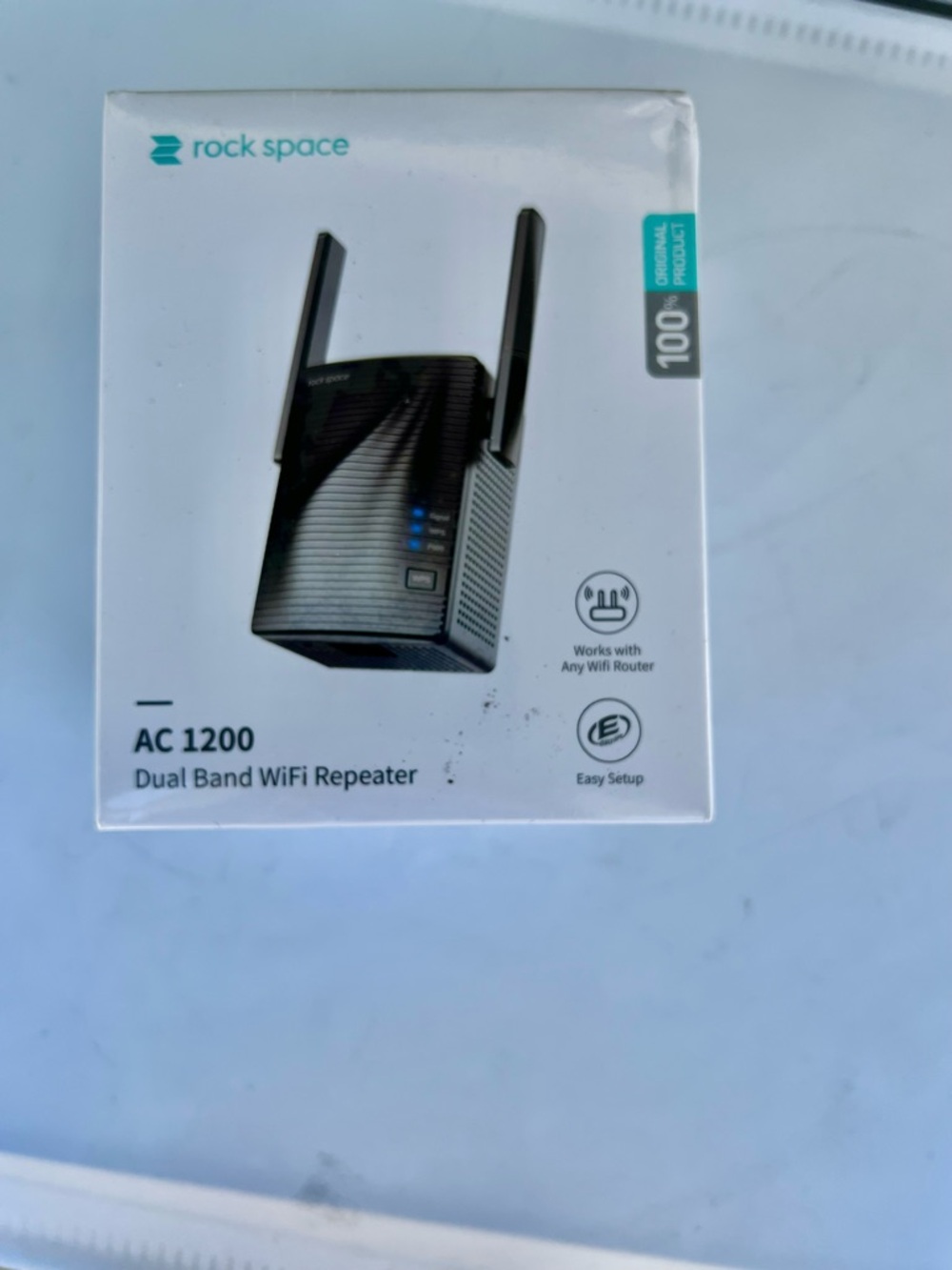 AC1200 Dual Band WiFi Repeater - Black